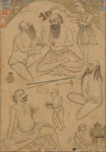 Yogilerin Kampı, yaklaşık. 1660. by Unbekannt