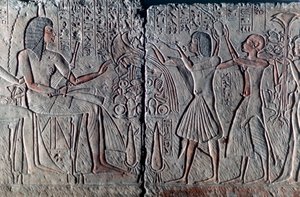 Antik Mısır kabartması, MÖ 1300 by Unbekannt