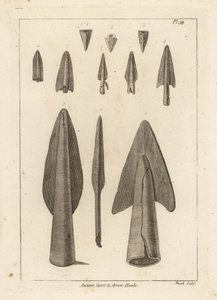 Antik dart ve ok başları by Unbekannt