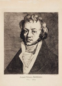 Andre-Marie Ampere, Fransız fizikçi ve matematikçi, 1820 dolayları by Unbekannt