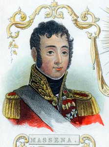Andre Massena, Fransız askeri, c1830 by Unbekannt