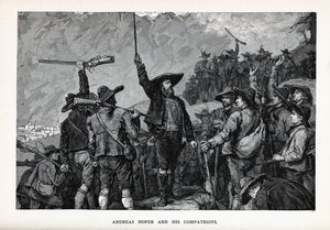 Andreas Hofer ve Yurttaşları, 1882 by Unbekannt