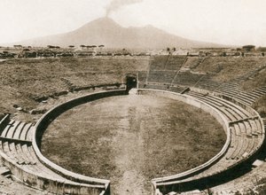 Anfiteatro, Pompeii, İtalya, c1900