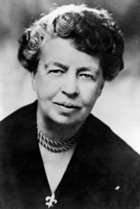 Anna Eleanor Roosevelt 1884-1962 Amerikan insani by Unbekannt