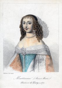 Anne Marie Martinozzi, 17. yüzyıl İtalyan asıllı Fransız aristokrat by Unbekannt