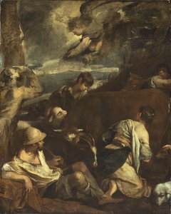 Çobanlara Duyuru, c. 1710. by Unbekannt