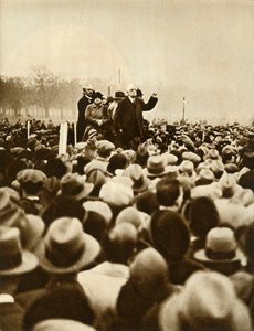 Hükümet karşıtı gösteri, Hyde Park, Londra, 6 Şubat 1933, 1935.i by Unbekannt