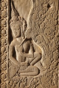Apsara Dansçısı Angkor Wat
