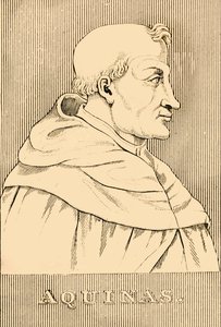 "Aquinas", 1225-1274, 1830. by Unbekannt