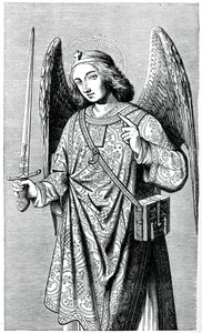 Başmelek Aziz Michael, 1870 by Unbekannt