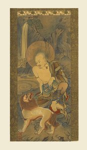 Arhat, Japonca, geç Kamakura dönemi, 14. yüzyıl, 1886 by Unbekannt