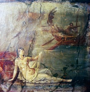 Ariadne Theseus Tarafından Terk Edildi, Herculaneum
