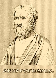 Aristophanes, c460-380 MÖ, 1830. by Unbekannt