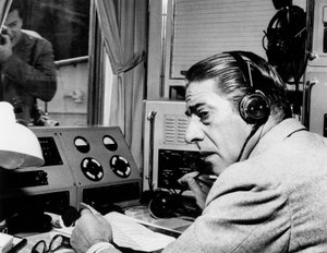 Aristotle Onassis yatında by Unbekannt