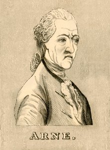 Arne, 1710-1778, 1830. by Unbekannt