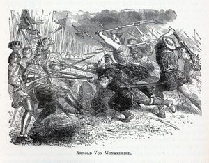 Arnold von Winkelried, 1882 by Unbekannt