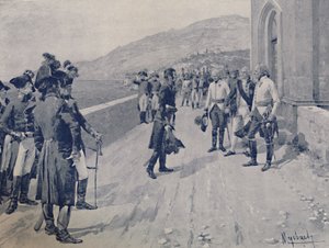 Massénas Kapitülasyonunun Düzenlenmesi, Cornigliano