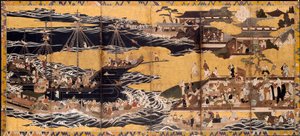 Güney Barbarların Gelişi, c. 1600. by Unbekannt