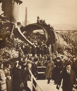 Derelict Steel-Works, Güney Galler, 1936 1937 by Unbekannt