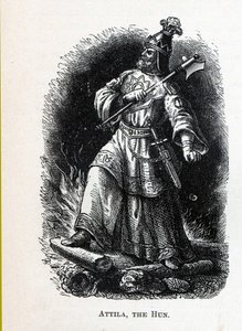 Atilla Hun, 1882 by Unbekannt