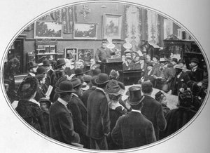Phillips müzayedecilerinde devam eden müzayede, Londra, c1901 1901 by Unbekannt