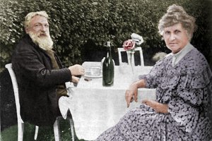 Auguste Rodin - Rodin ve Karısı Meudon
