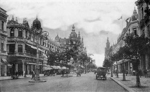 Avenida Rio Branco, Rio de Janeiro, Brezilya, 20. yüzyılın başlarında by Unbekannt
