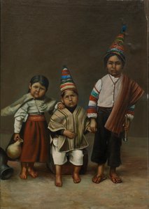 Aymara Çocukları, ca. 1890-1892. by Unbekannt