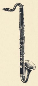 B Bas Klarnet, 1895. by Unbekannt