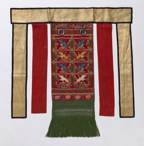 Kraliyet Tören Elbisesi için Sırt Önlüğü, 1800
