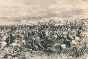 Balaclava, 25 Ekim 1854. İskoç Grilerinin Hükmü, 1884 by Unbekannt