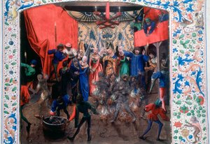 Yanan Adamların Topu, 1393. c1470 by Unbekannt