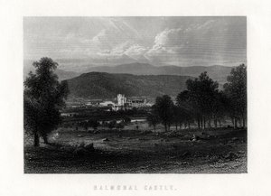 Balmoral Kalesi, İskoçya, 1883 by Unbekannt