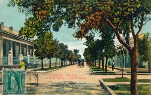Banos Caddesi, Havana, Küba, c1910 by Unbekannt