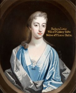 Barbara Lister, 1714-1724. by Unbekannt