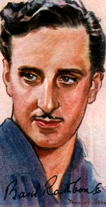 Basil Rathbone, 1892-1967, İngiliz oyuncu, 20. yüzyıl by Unbekannt