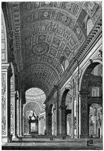 Aziz Peter Bazilikası, Roma, 1870 by Unbekannt