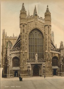 Bath Manastırı, Batı cephesi, c1925 by Unbekannt
