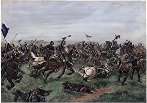 Agincourt Savaşı, 25 Ekim 1415 by Unbekannt