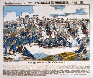 Reichshoffen Muharebesi, Fransa-Prusya savaşı, 6 Ağustos 1870 by Unbekannt
