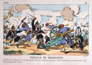 Reichshoffen Muharebesi, Fransa-Prusya savaşı, 6 Ağustos 1870 by Unbekannt