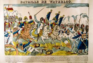 Waterloo Savaşı, 18 Haziran 1815, 19. yüzyıl by Unbekannt