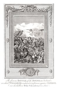 Boyne Savaşı, 1690 by Unbekannt