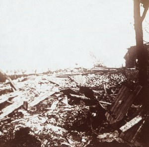 Battlefield, Roeselare, Flanders, Belçika, c1914-c1918 by Unbekannt