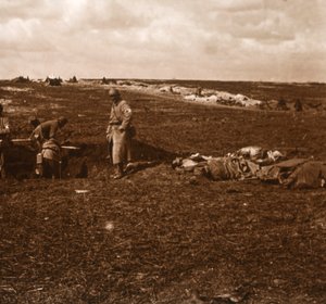 Battlefield kampı, Lihons, Kuzey Fransa, c1914-c1918 by Unbekannt