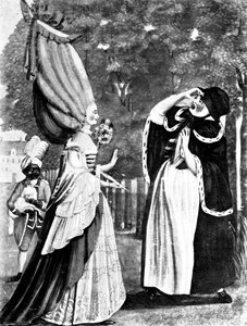 Şaşırma sevgili anne, gerçekten senin kızın Anne, 1770 by Unbekannt