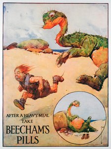 Beechams Hapları reklamı, 1914 by Unbekannt