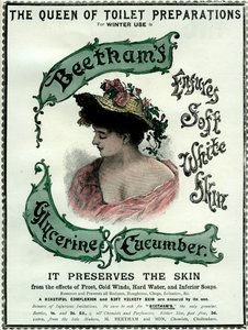 Beethams Gliserin ve Salatalık Kreması, 19. yüzyıl by Unbekannt