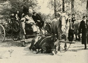 Yoldaki Belçikalı Mülteciler, 1939-1940, 1941. by Unbekannt