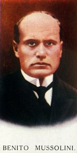 Benito Mussolini, 1927. by Unbekannt